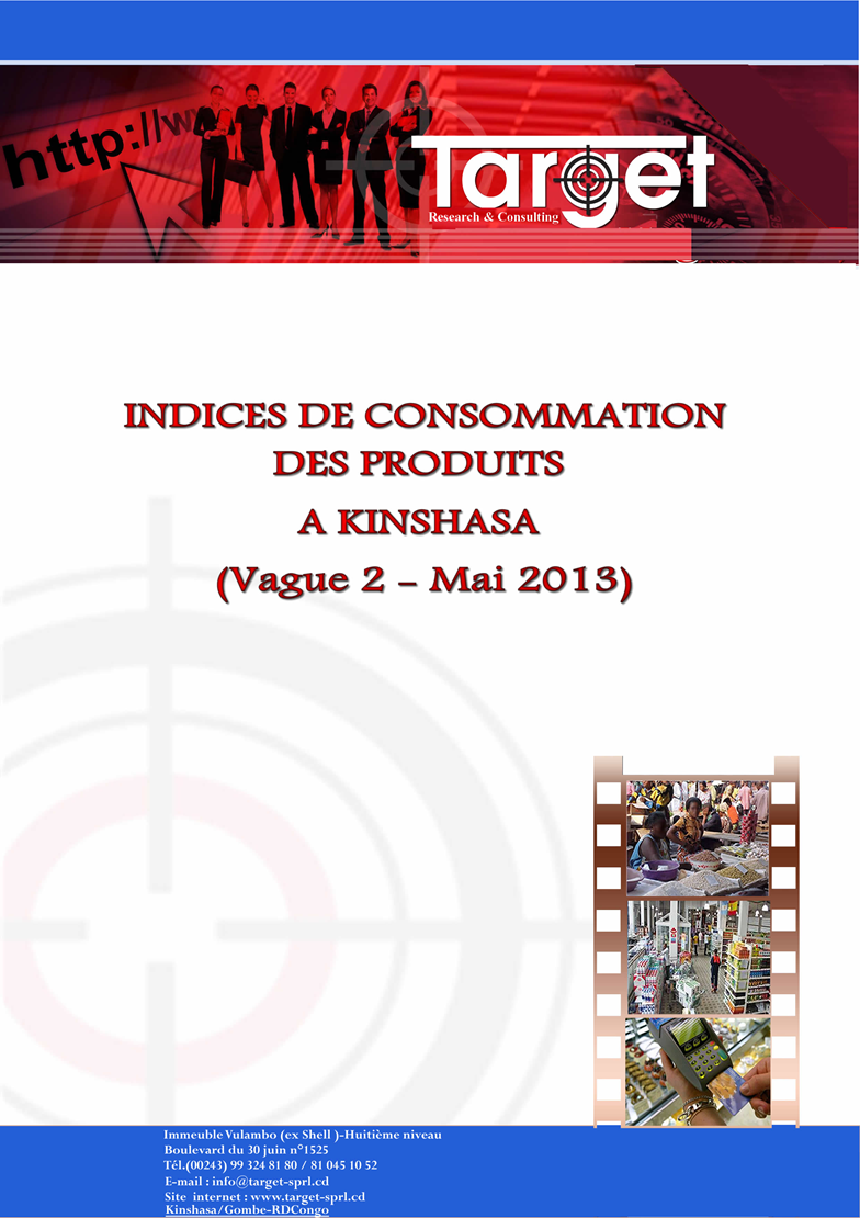 Indices de consommation des produits à Kinshasa (2ème Edition)